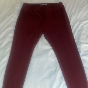 Old Navy Burgundy Stevie Leggings